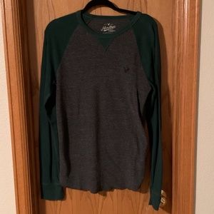 Green/Charcoal Men's AEO Thermal